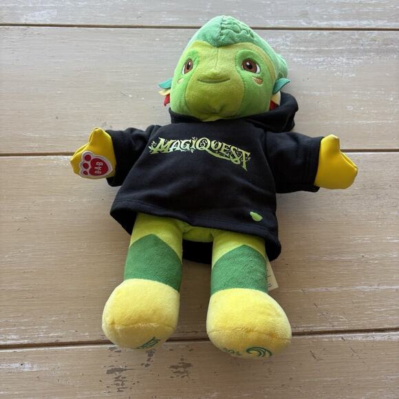 Build A Bear Magiquest Foli Green Plush Great Wolf Lodge Stuffed Animal Toy - Picture 10 of 11